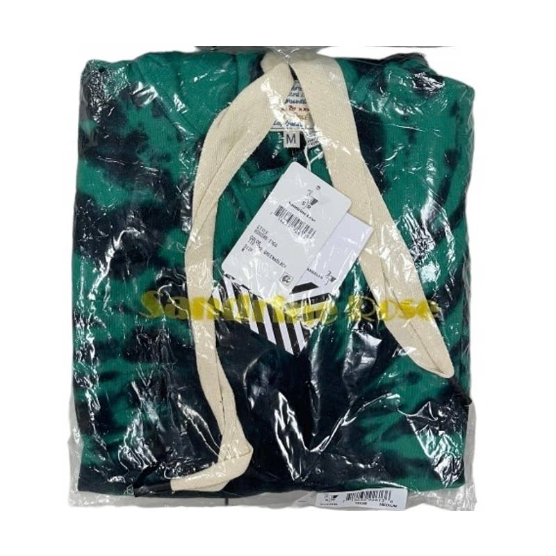 Free People x Sandrine Rose Tie Dye Oversized Hoodie Size Medium Black Green - Premium from Free People - Just $68.0! Shop now at Finds For You