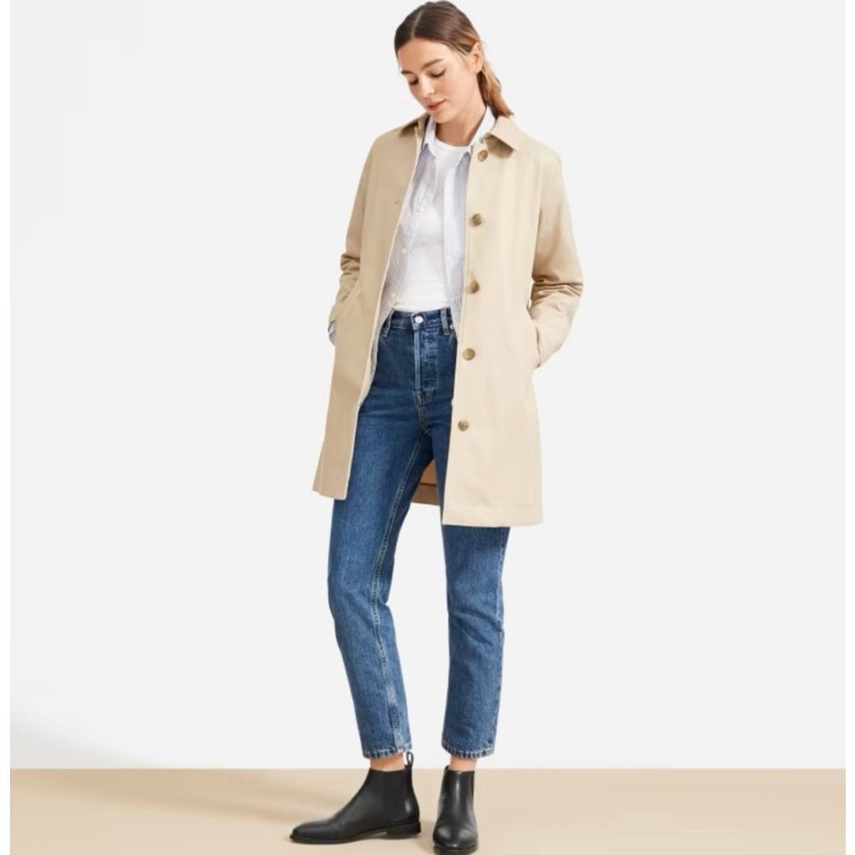 Everlane Italian Leather Chelsea Boots Shoes Size 8.5 Black - Premium from Everlane - Just $99.0! Shop now at Finds For You