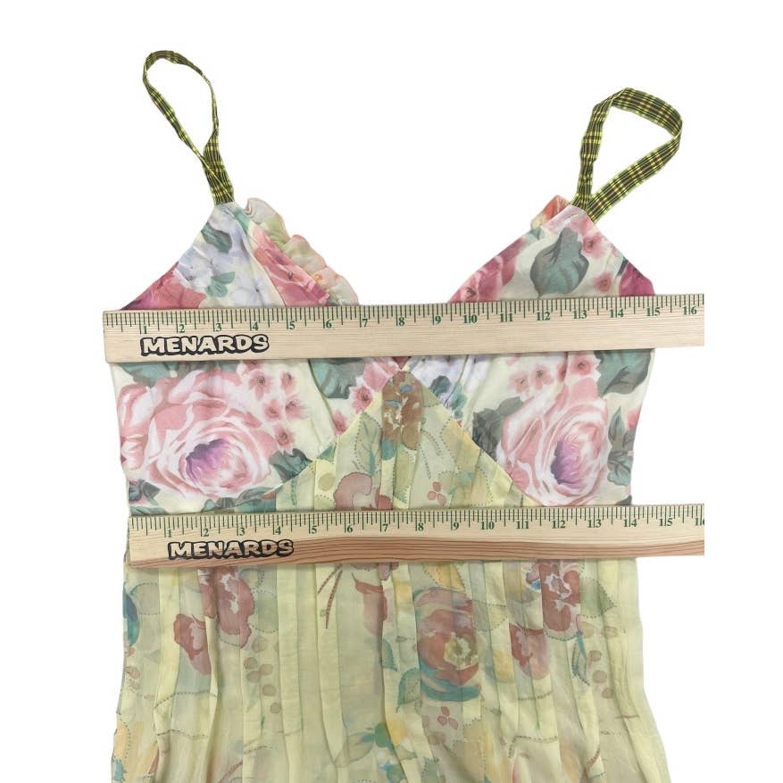 Johnny Was Mixed Floral Slip Dress Size XS Yellow - Premium from Johnny Was - Just $89.00! Shop now at Finds For You