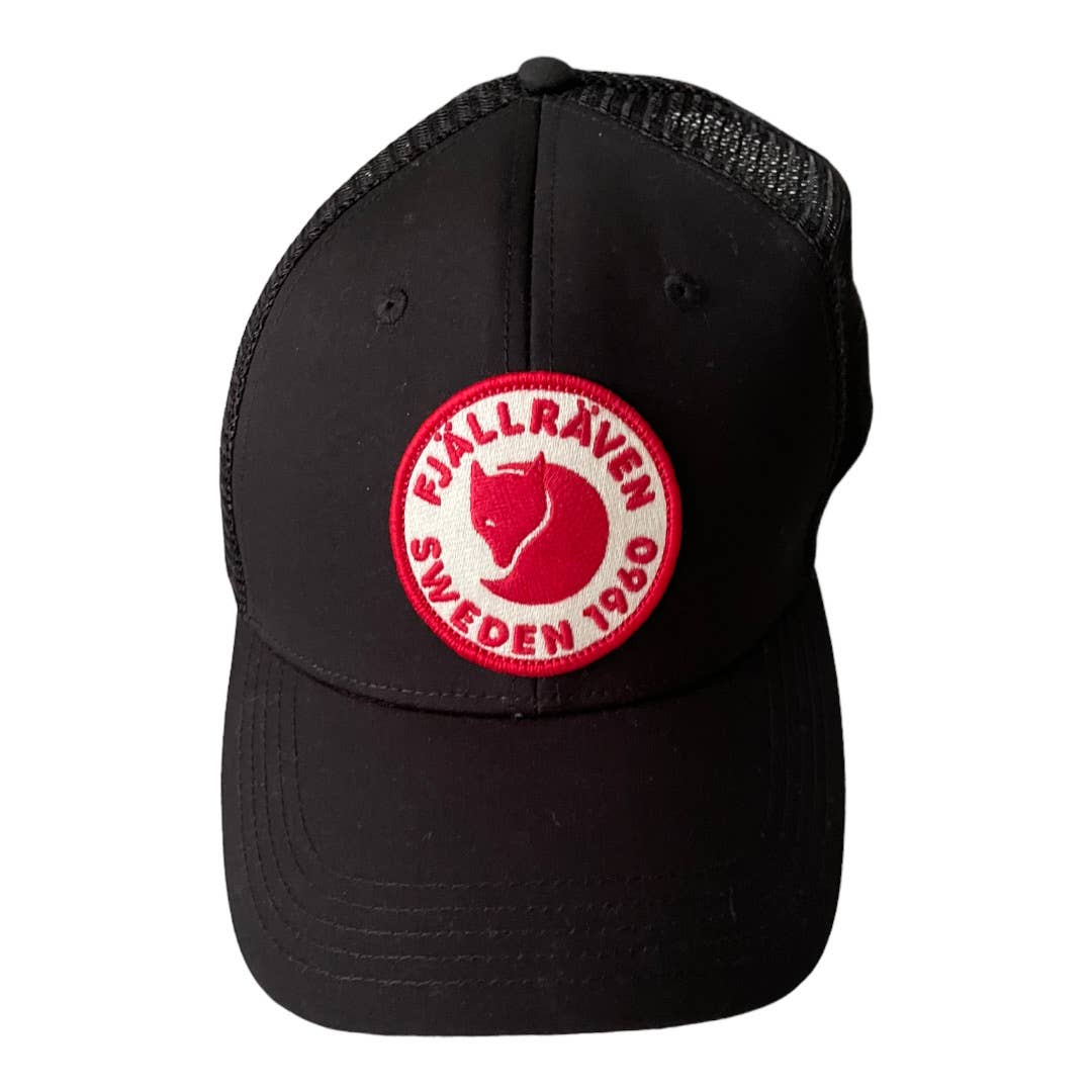 Fjallraven 1960 Logo Langtradarkeps Baseball Cap Hat New Black - Premium from Fjallraven - Just $42.0! Shop now at Finds For You