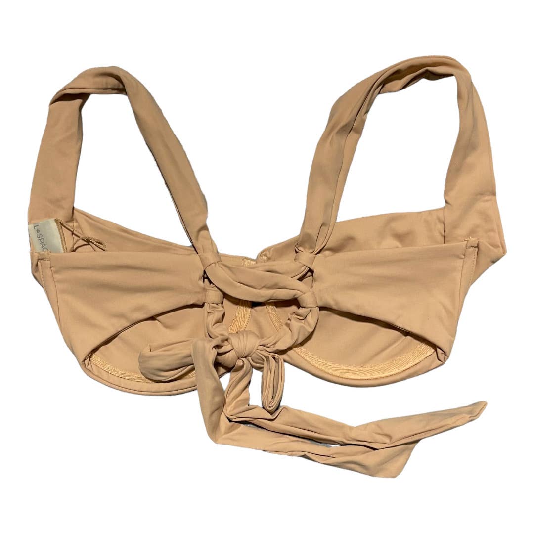 L*SPACE Camellia Underwire Bikini Top Size S Champagne New - Premium from L*SPACE - Just $65.00! Shop now at Finds For You