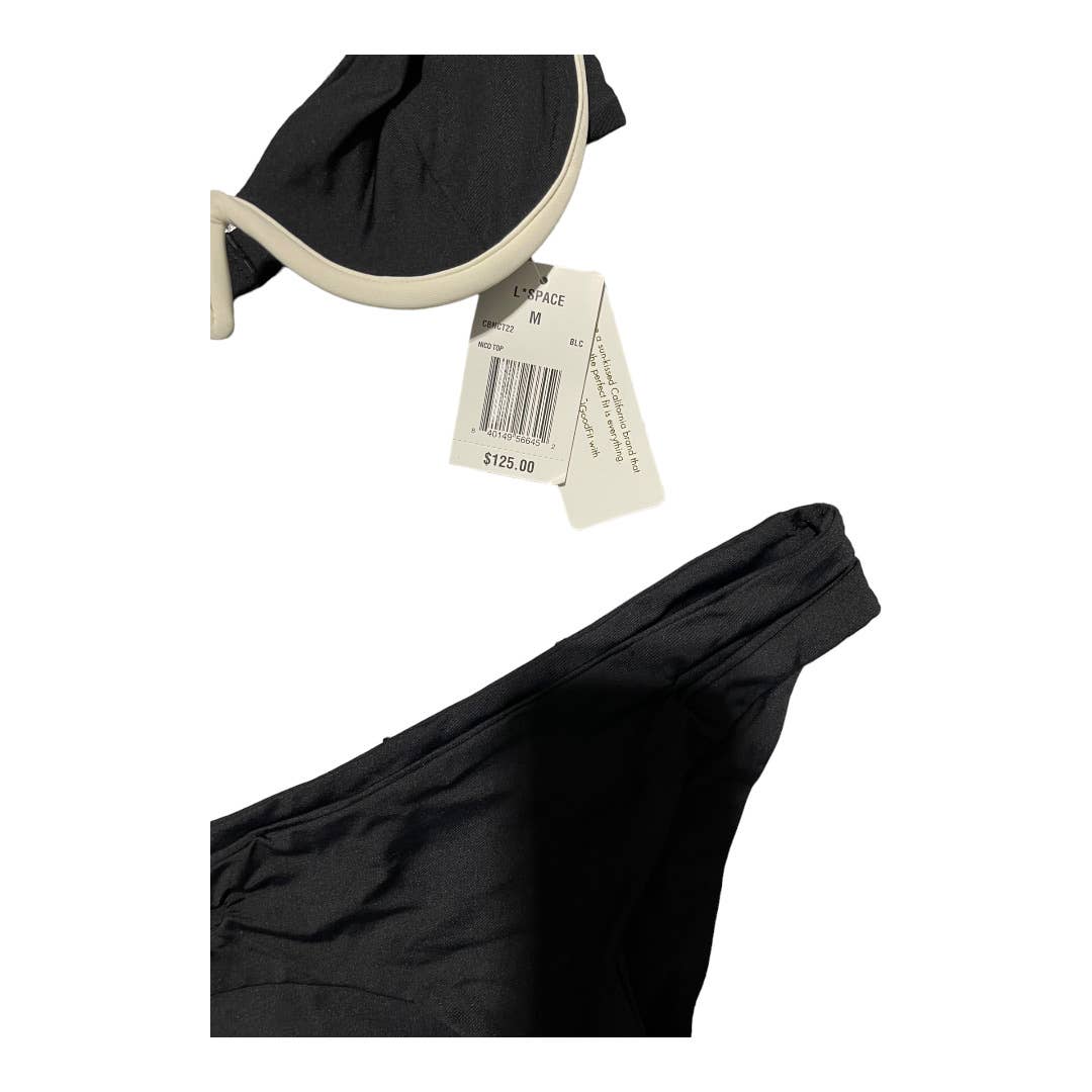 L*SPACE Revolve Set Nico Underwire Bikini Top Estella Bikini Bottom M New - Premium from L*SPACE - Just $119.0! Shop now at Finds For You