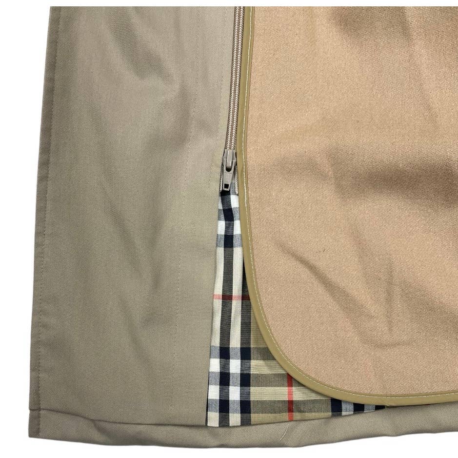 Vintage Burberry Nova Check w Wool Liner Trench Coat Jacket Size 8 Petite - Premium from Burberry London - Just $695.0! Shop now at Finds For You