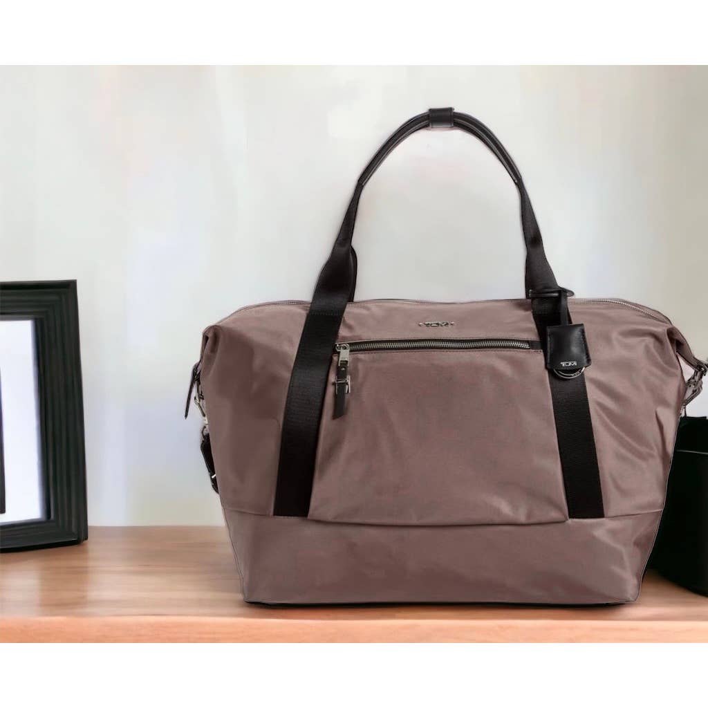Tumi Dumont Mauve Duffle Bag Travel Carry On - Premium from Tumi - Just $259.0! Shop now at Finds For You