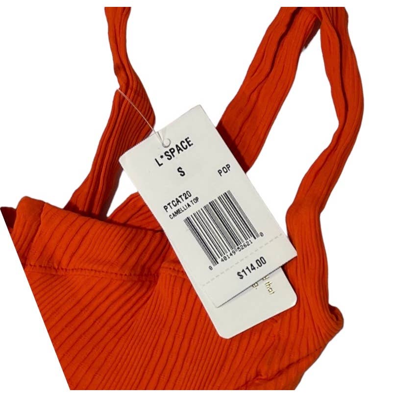 L*SPACE Revolve Set Camellia Pointelle Bikini Top Desi Bottom Swim S - Premium from L*SPACE - Just $139.0! Shop now at Finds For You
