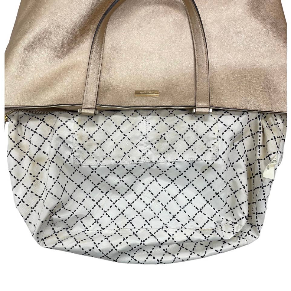 Kate Spade Rose Gold Saffiano Leather Tote Handbag Bag - Premium from Kate Spade - Just $79.0! Shop now at Finds For You