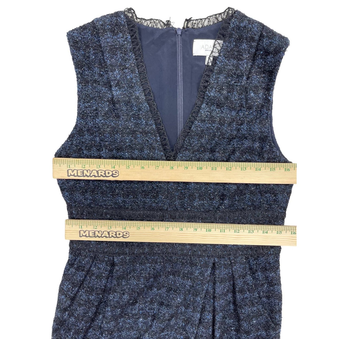 Adam Adam Lippes Sparkle Tweed Sheath Dress Size 6 - Premium from Adam Lippes - Just $79.0! Shop now at Finds For You