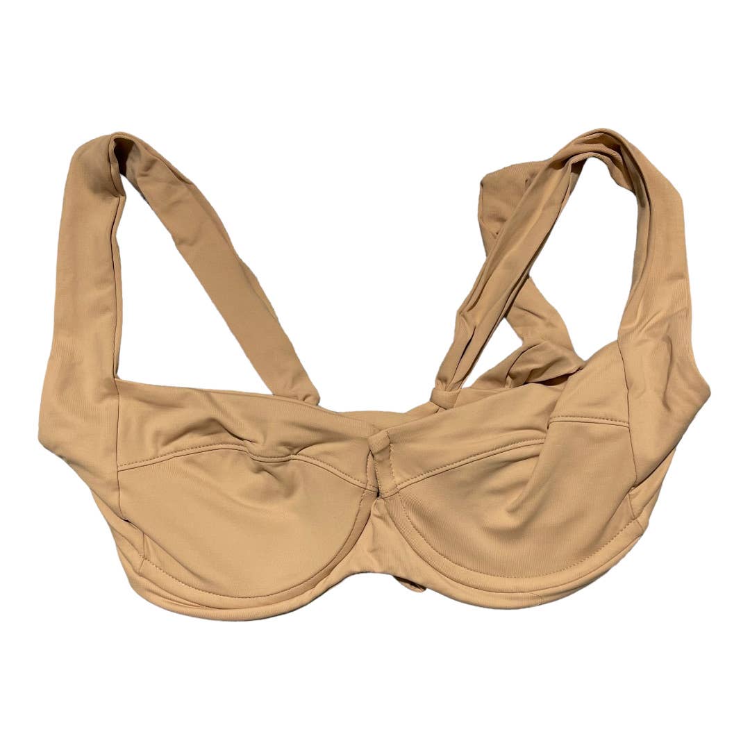 L*SPACE Camellia Underwire Bikini Top Size S Champagne New - Premium from L*SPACE - Just $65.00! Shop now at Finds For You