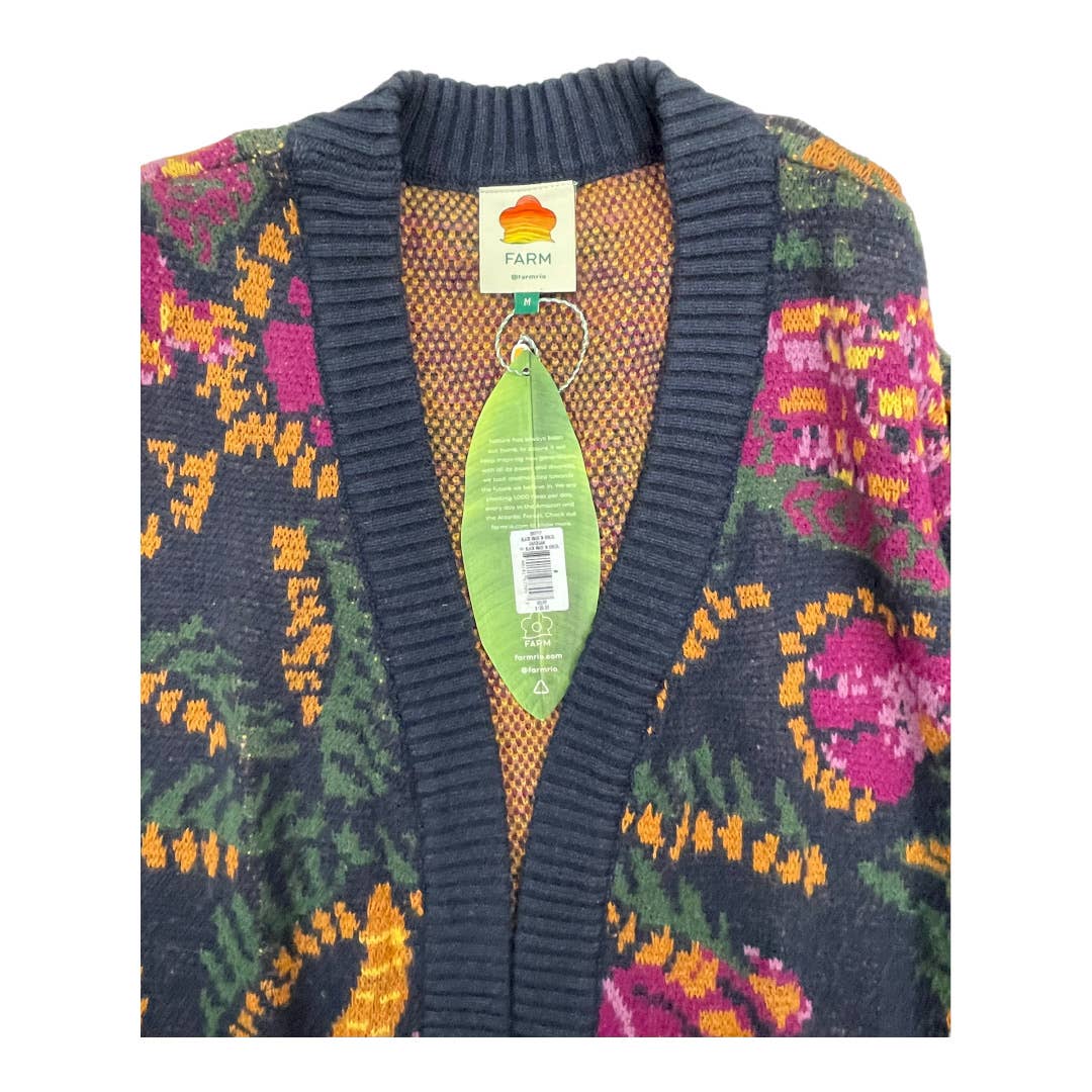 Farm Rio Made In Brazil Knit Oversized Duster Cardigan New Medium - Premium from Farm Rio - Just $199.0! Shop now at Finds For You
