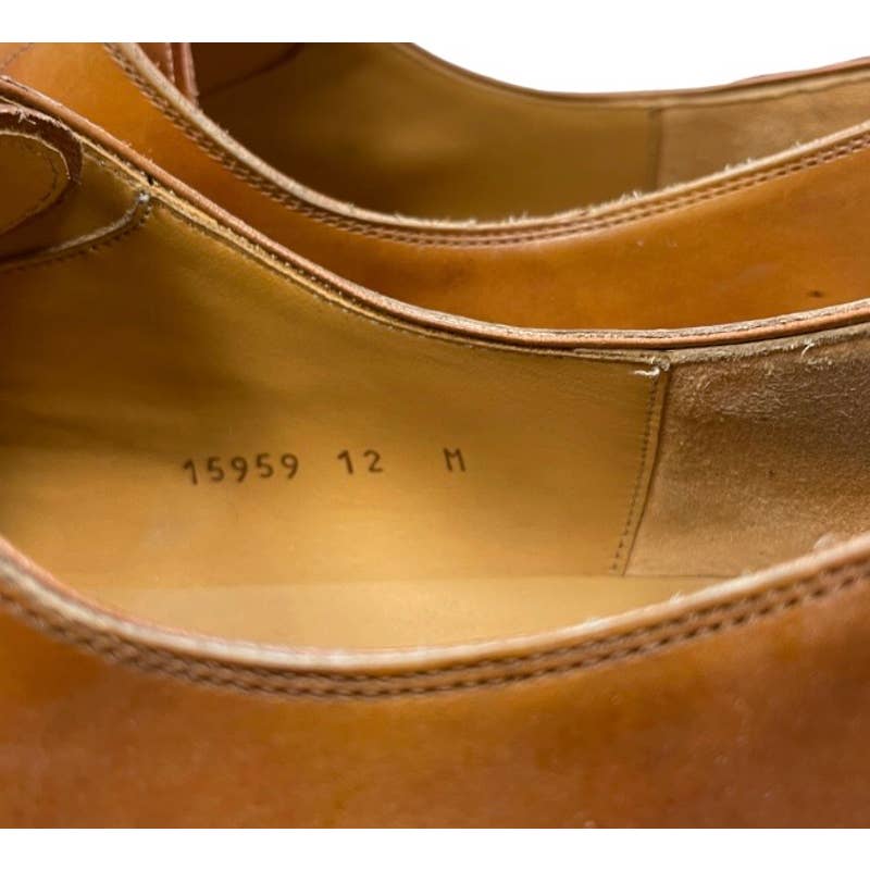 Magnanni Saffron Cuero Lace Up Oxfords Shoes Leather Size 12 Brown - Premium from Magnanni - Just $149.00! Shop now at Finds For You