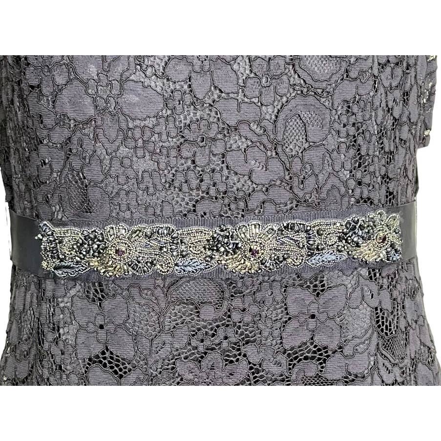 Teri John x Rickie Freeman Full Length Lace Gown Size 2 Navy New - Premium from Teri Jon - Just $468.0! Shop now at Finds For You