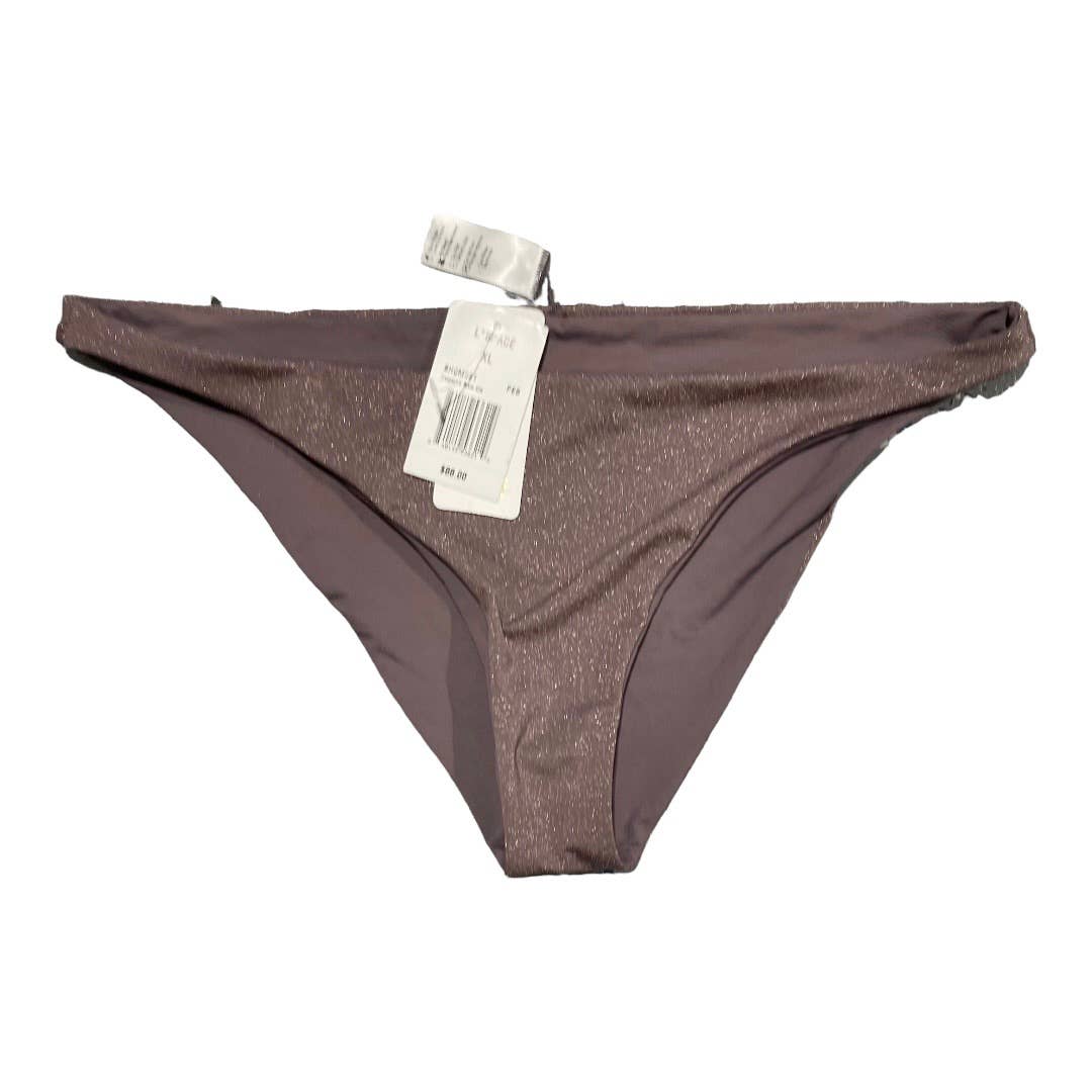 L*SPACE Set Shimmer Ringo Top Comancho Bikini Bottom XL New - Premium from L*SPACE - Just $139.0! Shop now at Finds For You