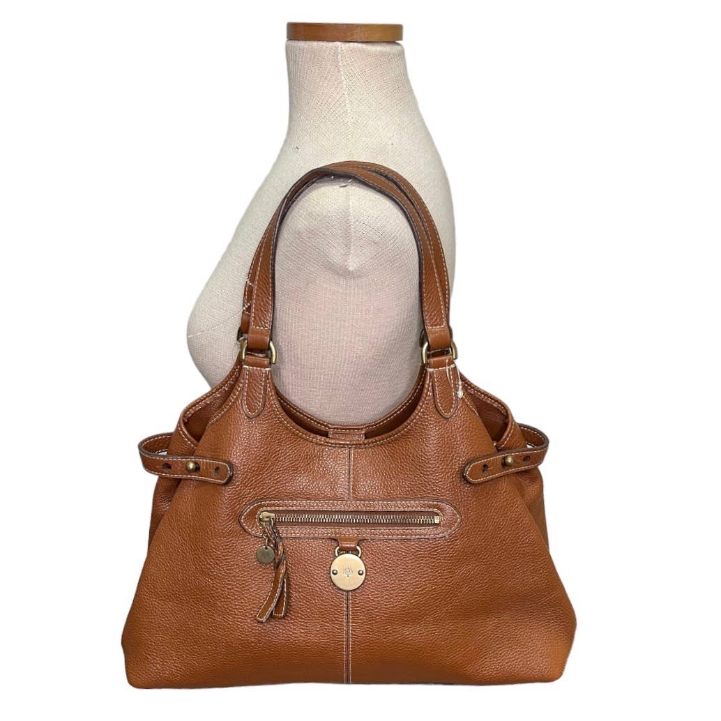Mulberry Sumerset Handbag Purse Pebbled Leather Saddle UK - Premium from Mulberry - Just $399.0! Shop now at Finds For You