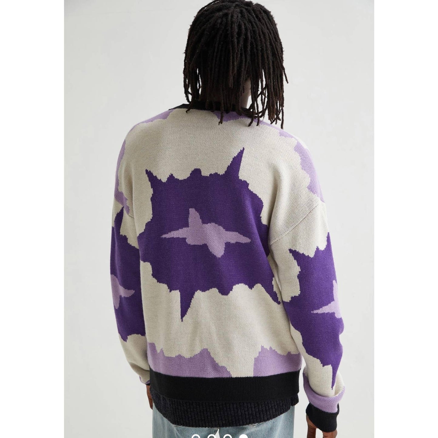 Urban Outfitters Pas De Mer Dropout Knit Cardigan Size Large New - Premium from Urban Outfitters - Just $179.0! Shop now at Finds For You