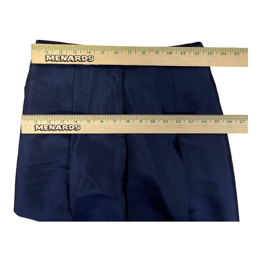 Costume National Silk Dress Pants Trousers Size 38 IT 2 US Navy New - Premium from Costume National - Just $129.00! Shop now at Finds For You