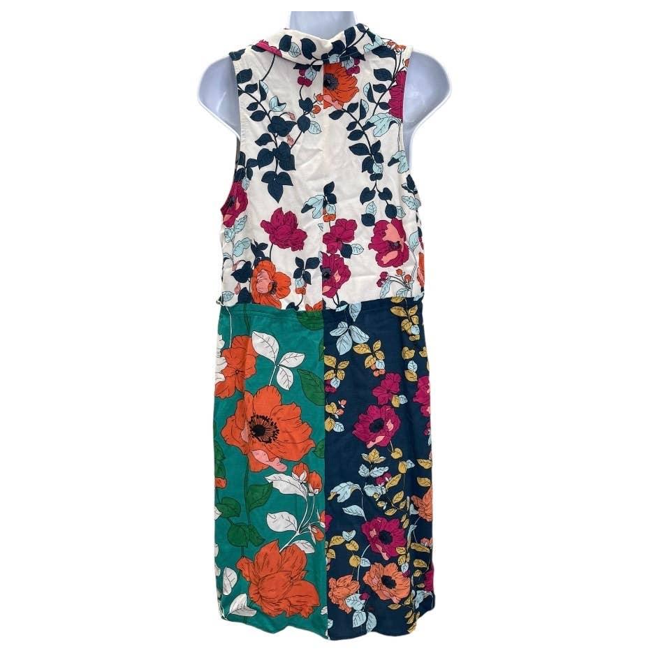 Anthropologie Dinah Knotch Color Multi Floral Dress Size 8 US - Premium from Anthropologie - Just $75.00! Shop now at Finds For You