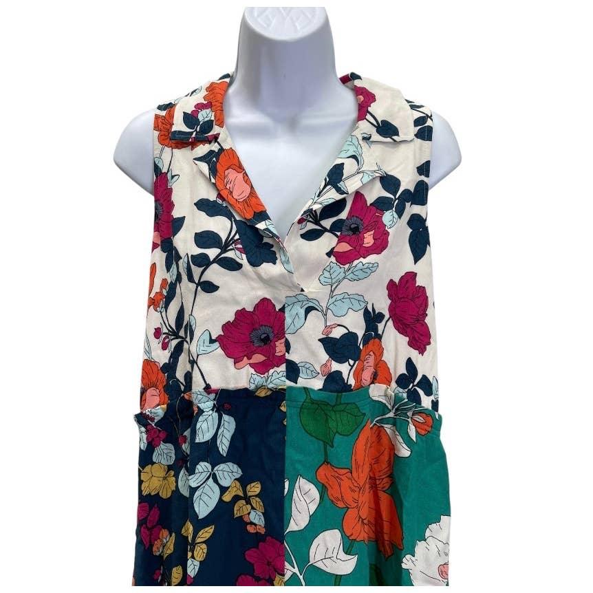 Anthropologie Dinah Knotch Color Multi Floral Dress Size 8 US - Premium from Anthropologie - Just $75.00! Shop now at Finds For You