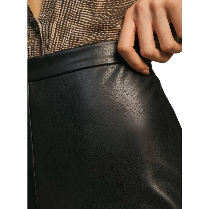 Anthropologie Hutch Faux Leather Flare Pants Size 8 Black New - Premium Clothing, Shoes & Accessories:Baby:Baby & Toddler Clothing:Bottoms from Anthropologie - Just $149.00! Shop now at Finds For You