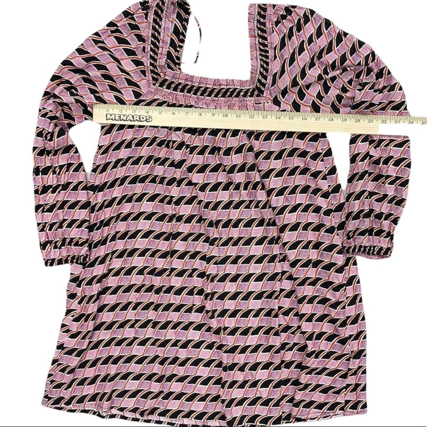 Anthropologie Maeve Adrienne Geometric Tunic Square Neck Size S - Premium Clothing, Shoes & Accessories:Women:Women's Clothing:Dresses from Anthropologie - Just $74.00! Shop now at Finds For You
