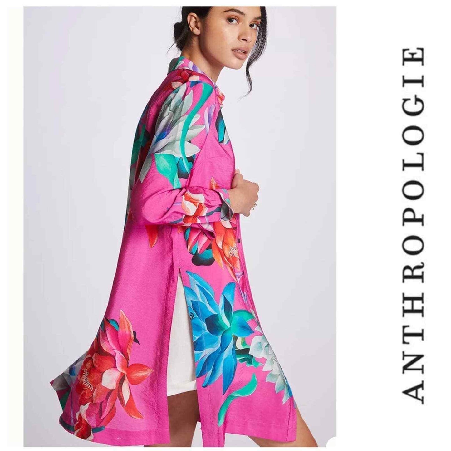 Anthropologie Maeve Button Front Tunic Dress Size Small - Premium Clothing, Shoes & Accessories:Women:Women's Clothing:Dresses from Anthropologie - Just $95.95! Shop now at Finds For You