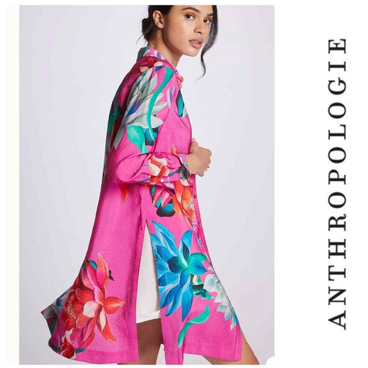 Anthropologie Maeve Button Front Tunic Dress Size Small - Premium Clothing, Shoes & Accessories:Women:Women's Clothing:Dresses from Anthropologie - Just $95.95! Shop now at Finds For You
