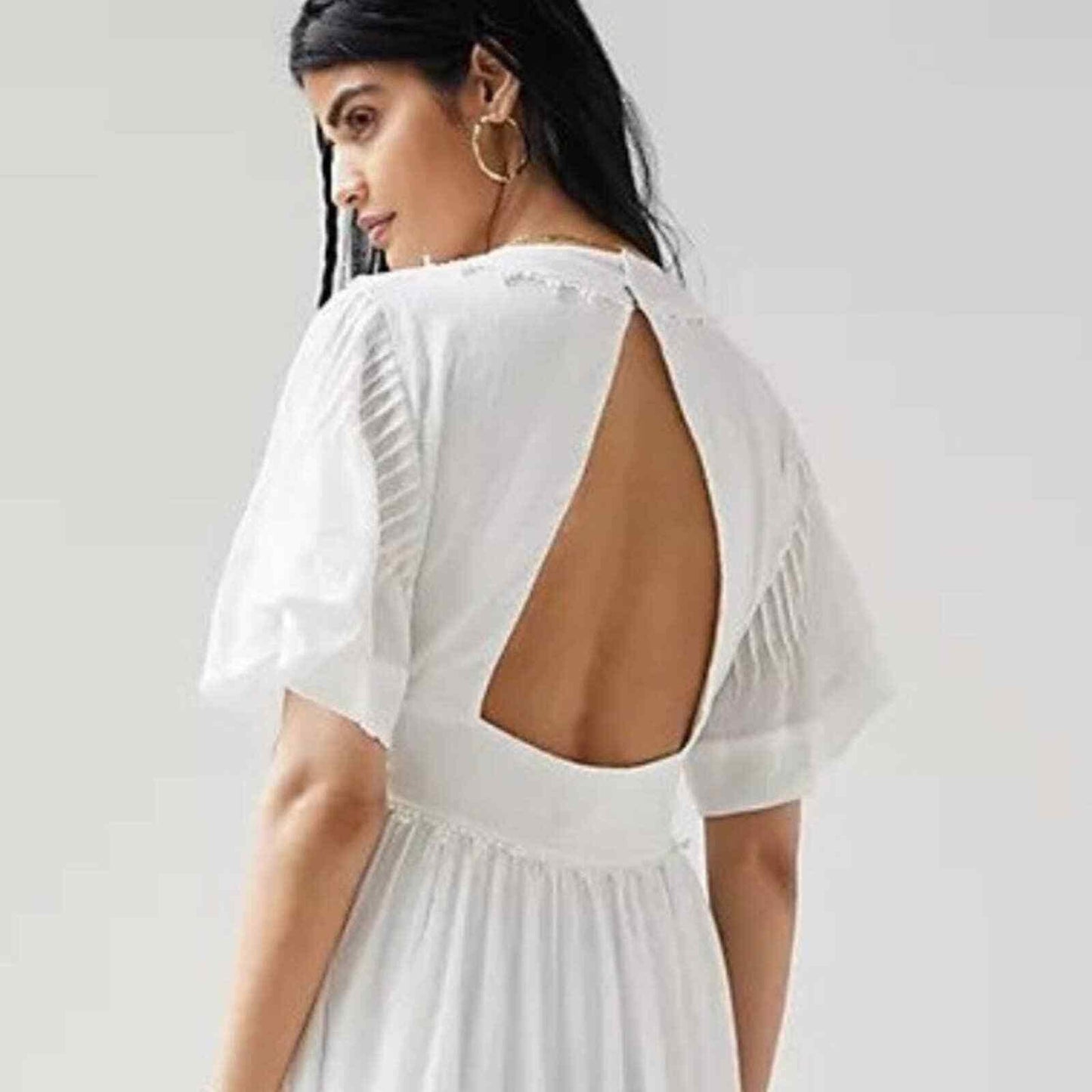 Anthropologie Magali Pascal Tiered Lace Midi Dress Size Petite Medium NEW - Premium Clothing, Shoes & Accessories:Women:Women's Clothing:Dresses from Anthropologie - Just $346.00! Shop now at Finds For You