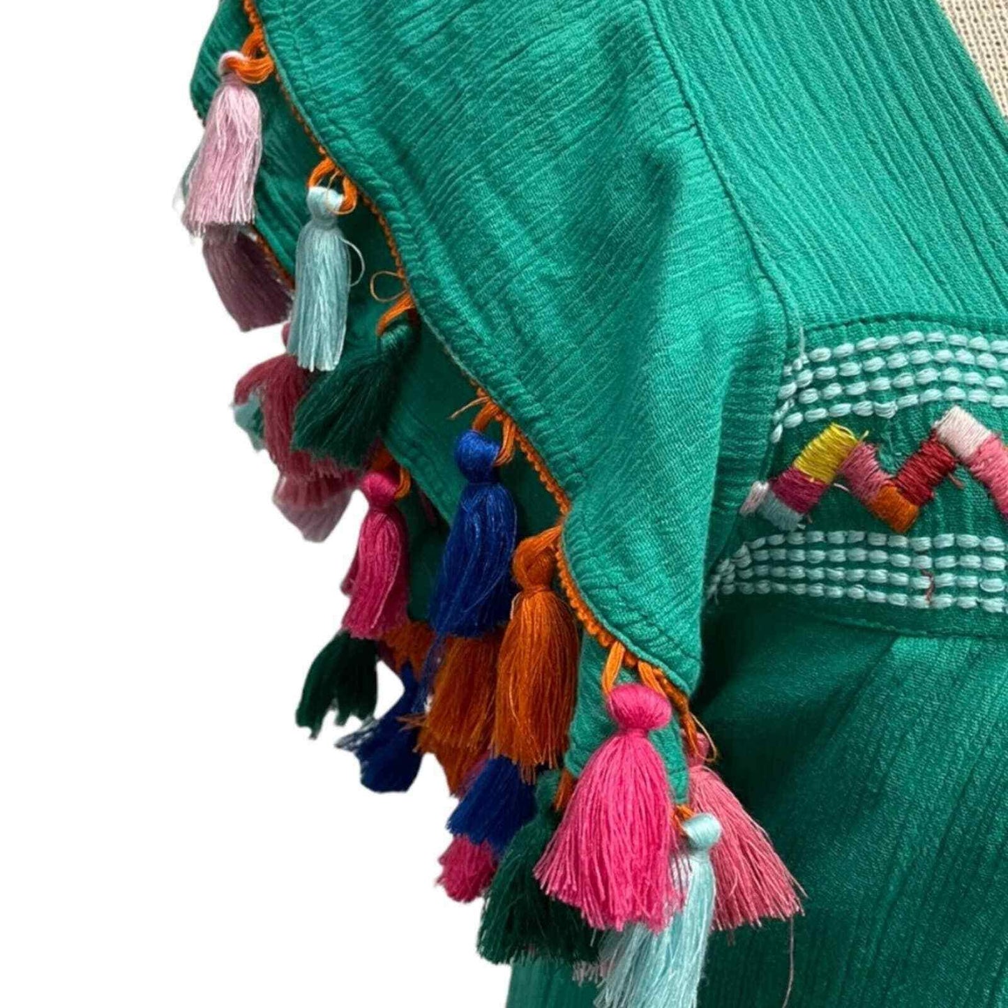 Anthropologie Mer St Barth Sandrine Tassel Mini Dress - Premium Clothing, Shoes & Accessories:Women:Women's Clothing:Dresses from Anthropologie - Just $151.50! Shop now at Finds For You