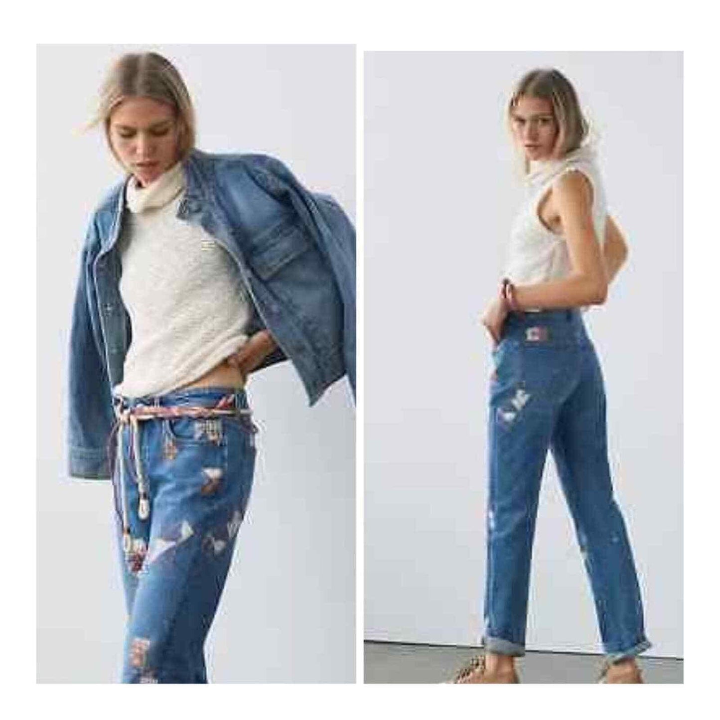 Anthropologie Pilcro Patchwork Jeans Size 31 New - Premium Clothing, Shoes & Accessories:Women:Women's Clothing:Jeans from Anthropologie - Just $79.79! Shop now at Finds For You