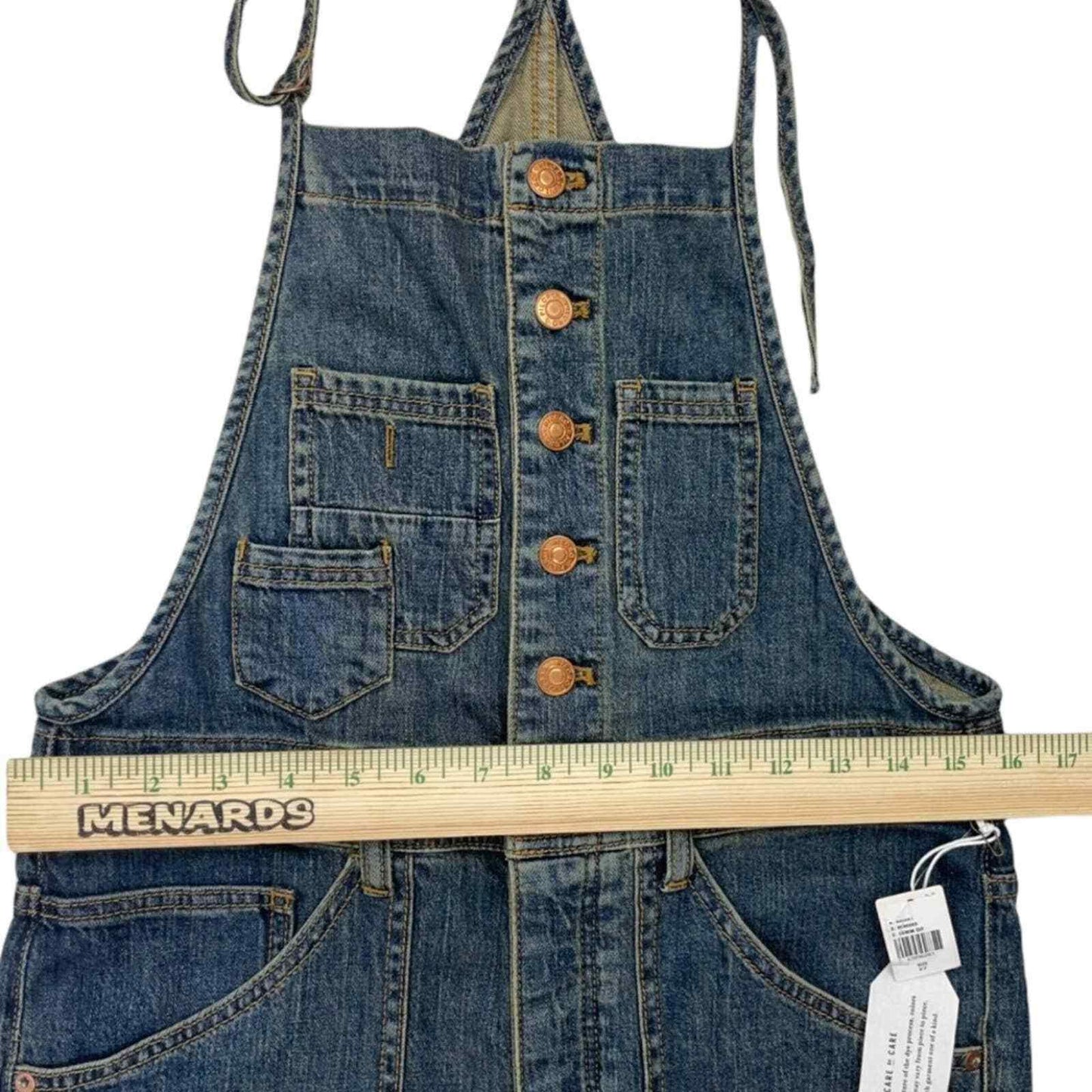 Anthropologie Pilcro The Painters Denim Overalls NEW Size 27 - Premium Clothing, Shoes & Accessories:Women:Women's Clothing:Jumpsuits & Rompers from Anthropologie - Just $99.99! Shop now at Finds For You