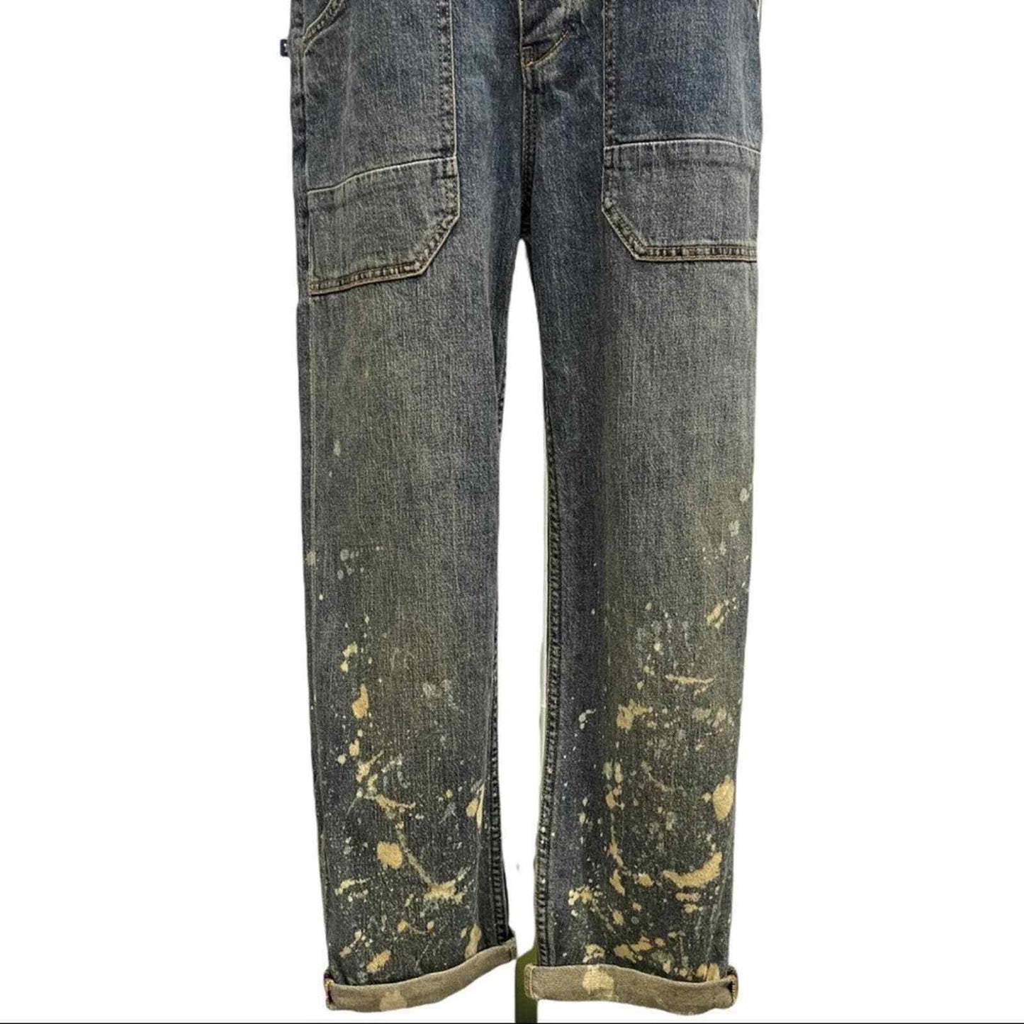 Anthropologie Pilcro The Painters Denim Overalls NEW Size 27 - Premium Clothing, Shoes & Accessories:Women:Women's Clothing:Jumpsuits & Rompers from Anthropologie - Just $99.99! Shop now at Finds For You