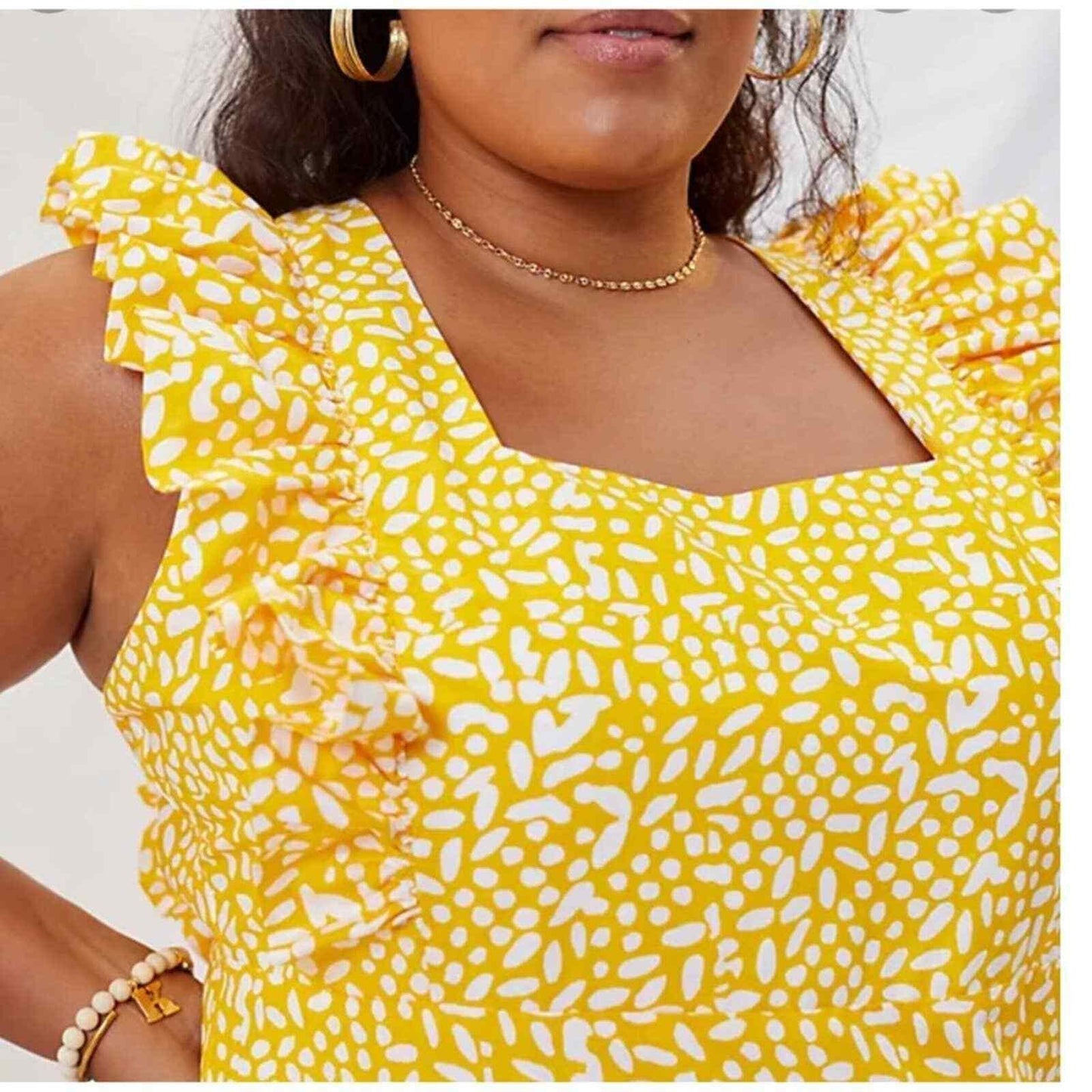 Anthropologie Sika Marigold Ruffle Maxi Dress Size 4 Yellow - Premium Clothing, Shoes & Accessories:Women:Women's Clothing:Dresses from Anthropologie - Just $190.89! Shop now at Finds For You