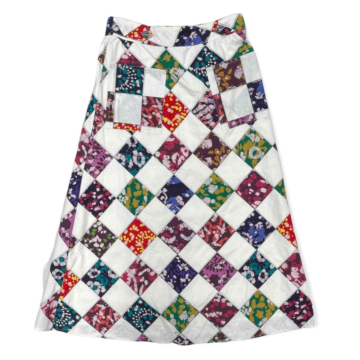 Anthropologie Tiny Patchwork Midi Skirt Size Small New - Premium Clothing, Shoes & Accessories:Women:Women's Clothing:Skirts from Anthropologie - Just $90.00! Shop now at Finds For You