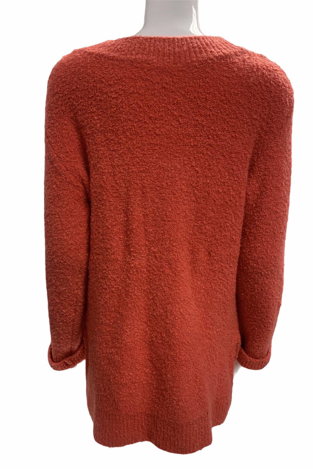 Anthropologie V Neck Fuzzy Soft Sweater Pullover Size XS Coral - Premium Clothing, Shoes & Accessories:Women:Women's Clothing:Sweaters from Anthropologie - Just $22.71! Shop now at Finds For You