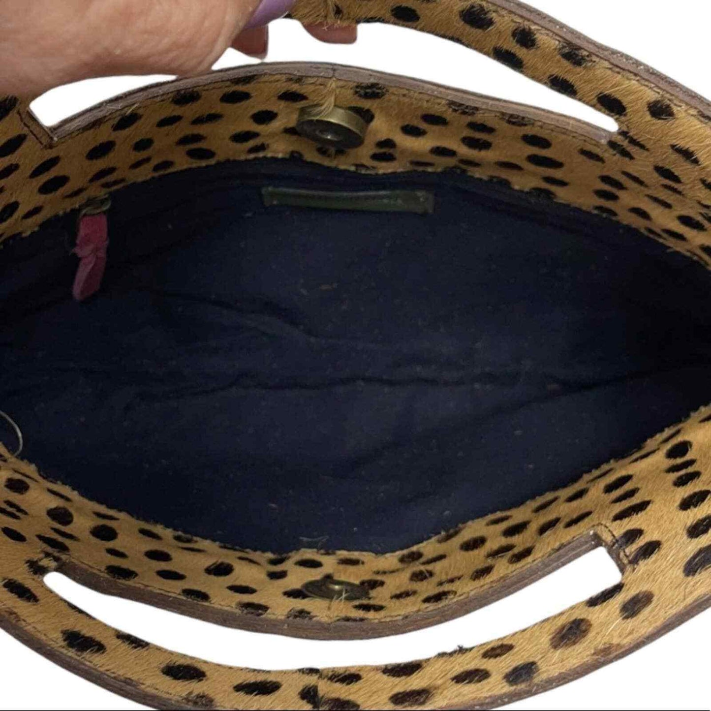 Anthropologie Verona Clutch Crossbody Handbag Suede Calf Hair - Premium Clothing, Shoes & Accessories:Women:Women's Bags & Handbags from Anthropologie - Just $85.85! Shop now at Finds For You