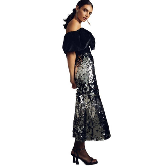 Anthropologie x Mare Mare Ombré Sequin Midi Skirt Size XXS New - Premium skirt from Anthropologie - Just $159.00! Shop now at Finds For You