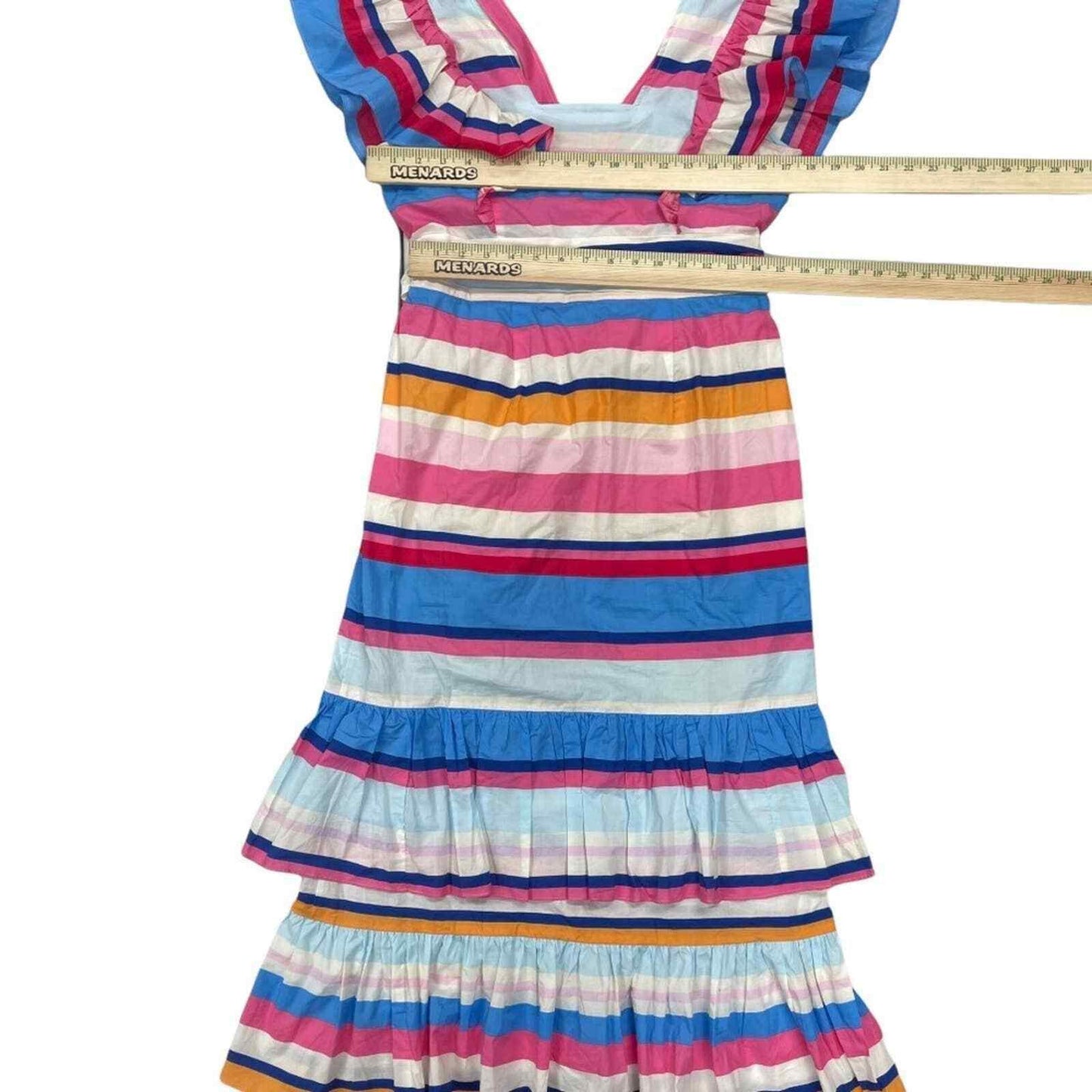 Anthropologie x Plenty Tracy Reese Striped Ruffle Maxi Dress Size Small NEW - Premium Clothing, Shoes & Accessories:Women:Women's Clothing:Dresses from Anthropologie - Just $120.00! Shop now at Finds For You