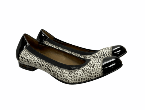 Anyi Lu Cobblestone Print Cate Elastic Ballet Flats Shoes Size 38.5 - Premium Clothing, Shoes & Accessories:Women:Women's Shoes:Flats from Anyi Lu - Just $41.65! Shop now at Finds For You