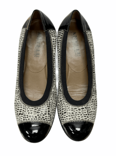 Anyi Lu Cobblestone Print Cate Elastic Ballet Flats Shoes Size 38.5 - Premium Clothing, Shoes & Accessories:Women:Women's Shoes:Flats from Anyi Lu - Just $41.65! Shop now at Finds For You