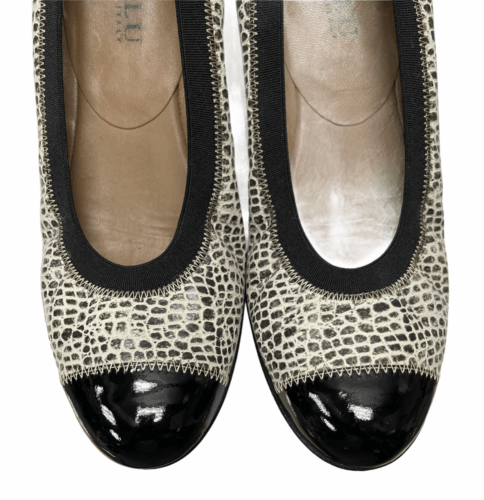 Anyi Lu Cobblestone Print Cate Elastic Ballet Flats Shoes Size 38.5 - Premium Clothing, Shoes & Accessories:Women:Women's Shoes:Flats from Anyi Lu - Just $41.65! Shop now at Finds For You