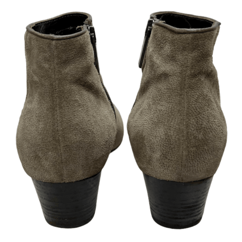 Aquatalia Felicia Weatherproof Ankle Boots Booties Zip Up Size 7.5 Tan - Premium Clothing, Shoes & Accessories:Women:Women's Shoes:Boots from Aquatalia - Just $98.46! Shop now at Finds For You