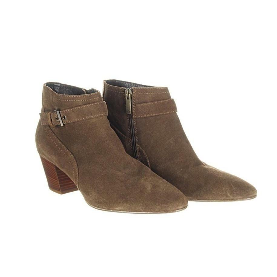 Aquatalia Femme Weatherproof Suede Ankle Boot Womens Booties Brown Size 10 - Premium Clothing, Shoes & Accessories:Women:Women's Shoes:Boots from Aquatalia - Just $143.91! Shop now at Finds For You