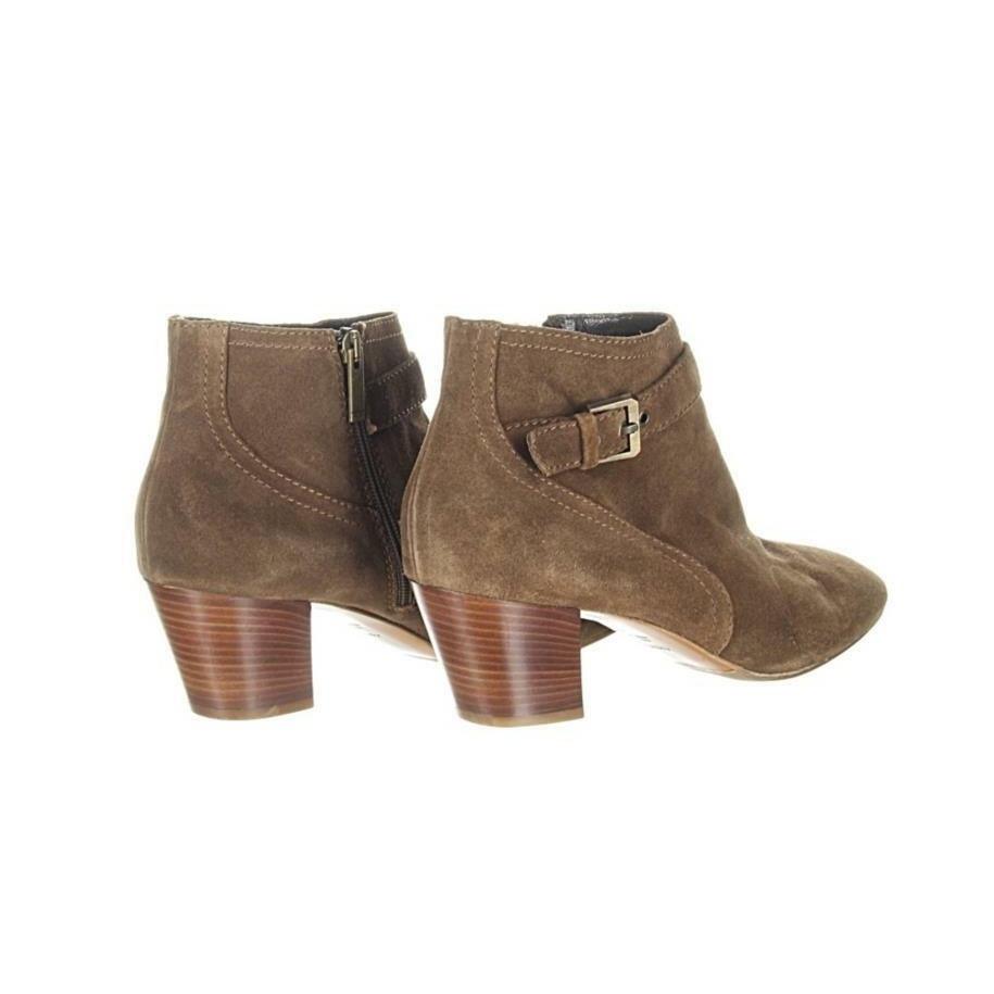 Aquatalia Femme Weatherproof Suede Ankle Boot Womens Booties Brown Size 10 - Premium Clothing, Shoes & Accessories:Women:Women's Shoes:Boots from Aquatalia - Just $143.91! Shop now at Finds For You