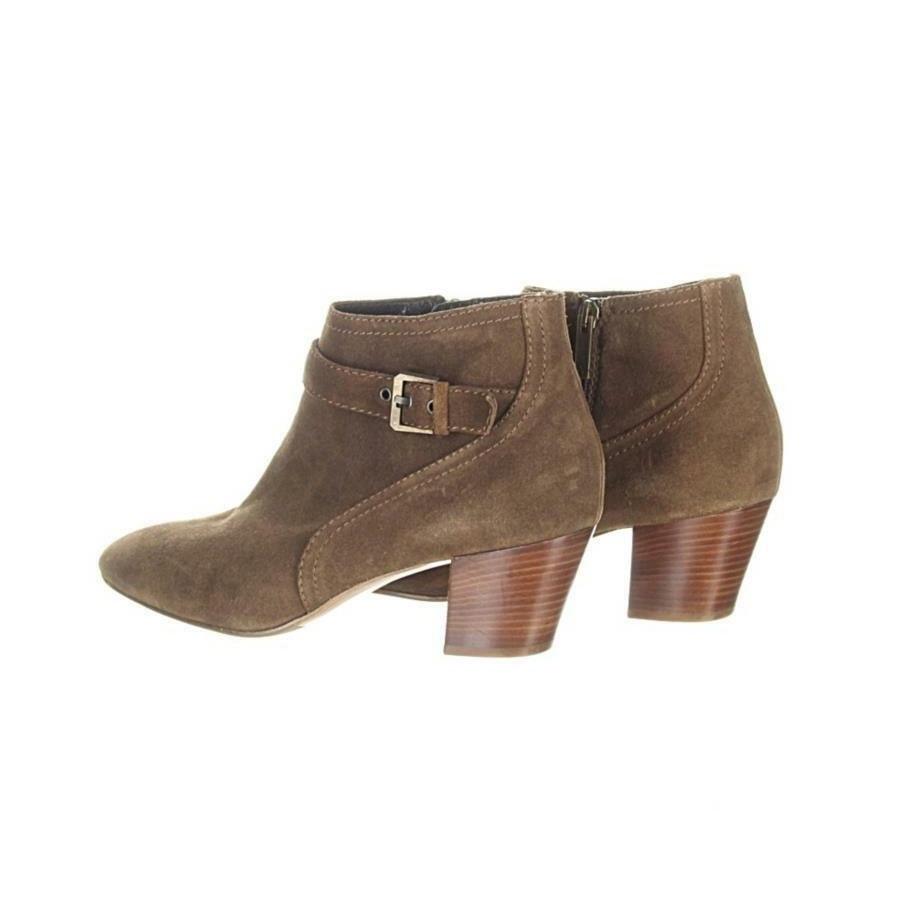 Aquatalia Femme Weatherproof Suede Ankle Boot Womens Booties Brown Size 10 - Premium Clothing, Shoes & Accessories:Women:Women's Shoes:Boots from Aquatalia - Just $143.91! Shop now at Finds For You