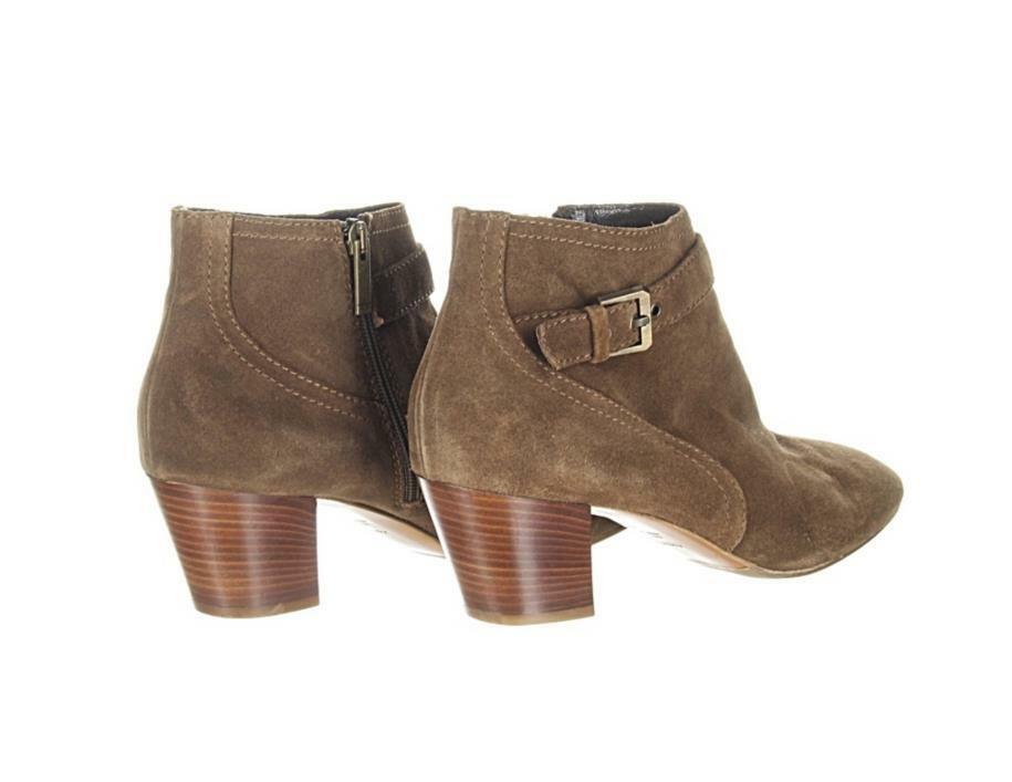 Aquatalia Femme Weatherproof Suede Ankle Boot Womens Booties Brown Size 10 - Premium Clothing, Shoes & Accessories:Women:Women's Shoes:Boots from Aquatalia - Just $143.91! Shop now at Finds For You