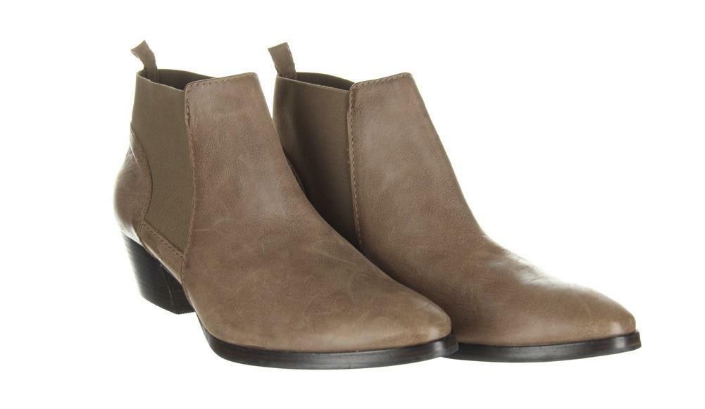 Aquatalia Fionna Sport Leather Bootie Ankle Boots Womens Short Boots Size 10 Tan - Premium Clothing, Shoes & Accessories:Women:Women's Shoes:Boots from Aquatalia - Just $136.34! Shop now at Finds For You