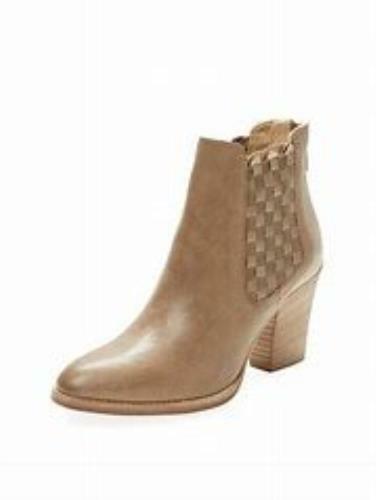 Aquatalia Frannie Leather Bootie Ankle Boots Womens Short Chelsea Boots Size 6 Tan - Premium Clothing, Shoes & Accessories:Women:Women's Shoes:Boots from Aquatalia - Just $106.04! Shop now at Finds For You