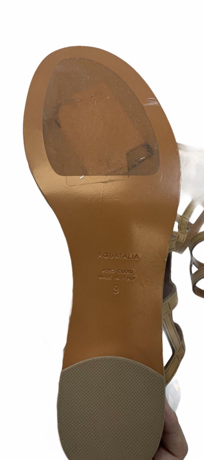 Aquatalia Gladiator Leather Rianna Caged Ankle Strap Sandals 9 Made in Italy - Premium Clothing, Shoes & Accessories:Women:Women's Shoes:Sandals from Aquatalia - Just $49.23! Shop now at Finds For You