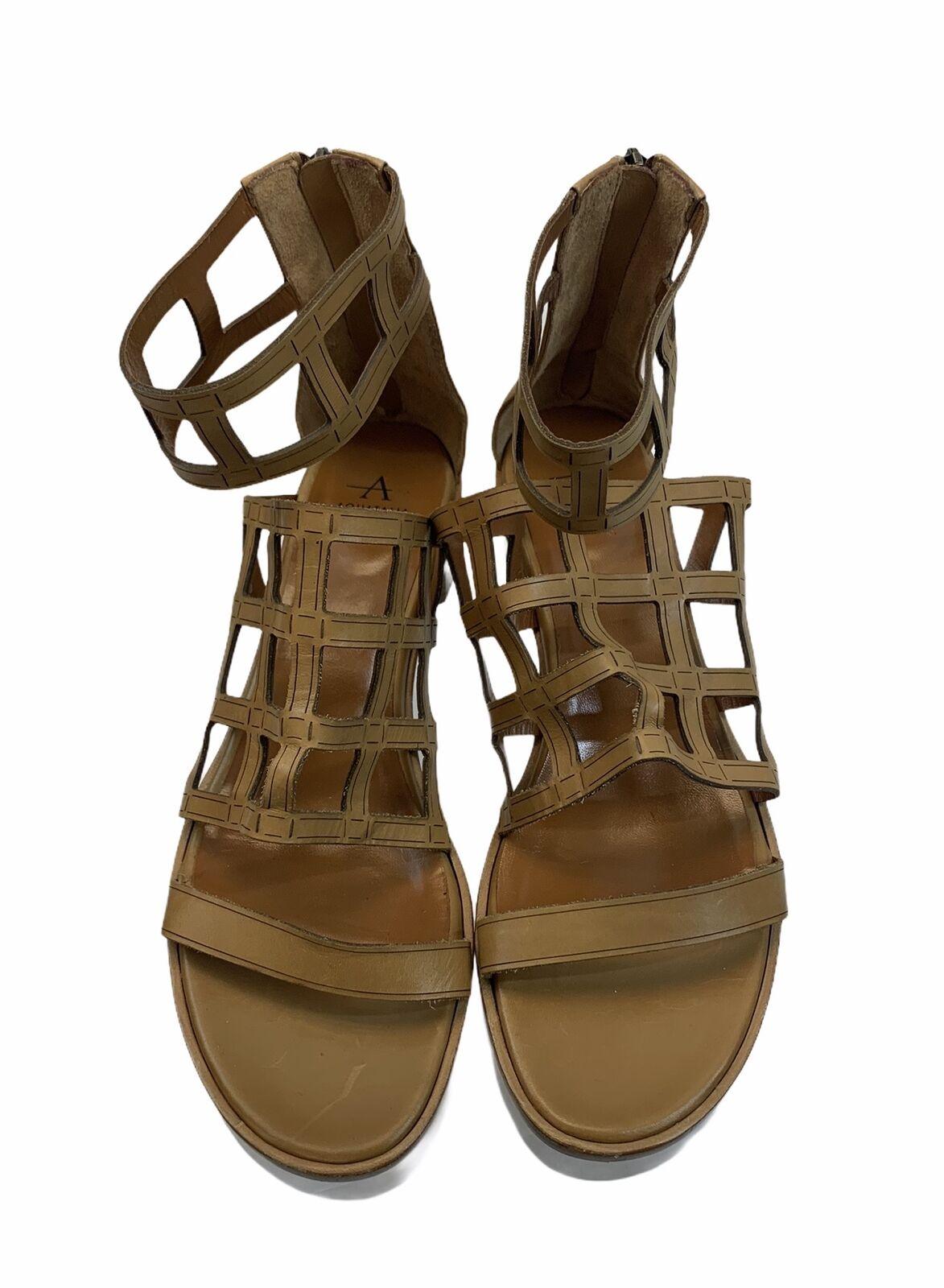 Aquatalia Gladiator Leather Rianna Caged Ankle Strap Sandals 9 Made in Italy - Premium Clothing, Shoes & Accessories:Women:Women's Shoes:Sandals from Aquatalia - Just $49.23! Shop now at Finds For You