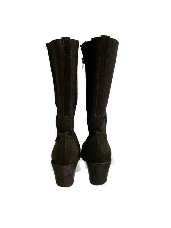 Aquatalia Wedge Suede Weatherproof Boots Side Zip Size 7 Brown - Premium Clothing, Shoes & Accessories:Women:Women's Shoes:Boots from Aquatalia - Just $45.44! Shop now at Finds For You