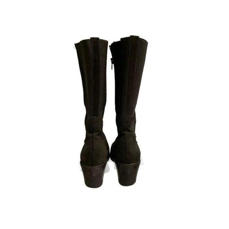 Aquatalia Wedge Suede Weatherproof Boots Side Zip Size 7 Brown - Premium Clothing, Shoes & Accessories:Women:Women's Shoes:Boots from Aquatalia - Just $45.44! Shop now at Finds For You